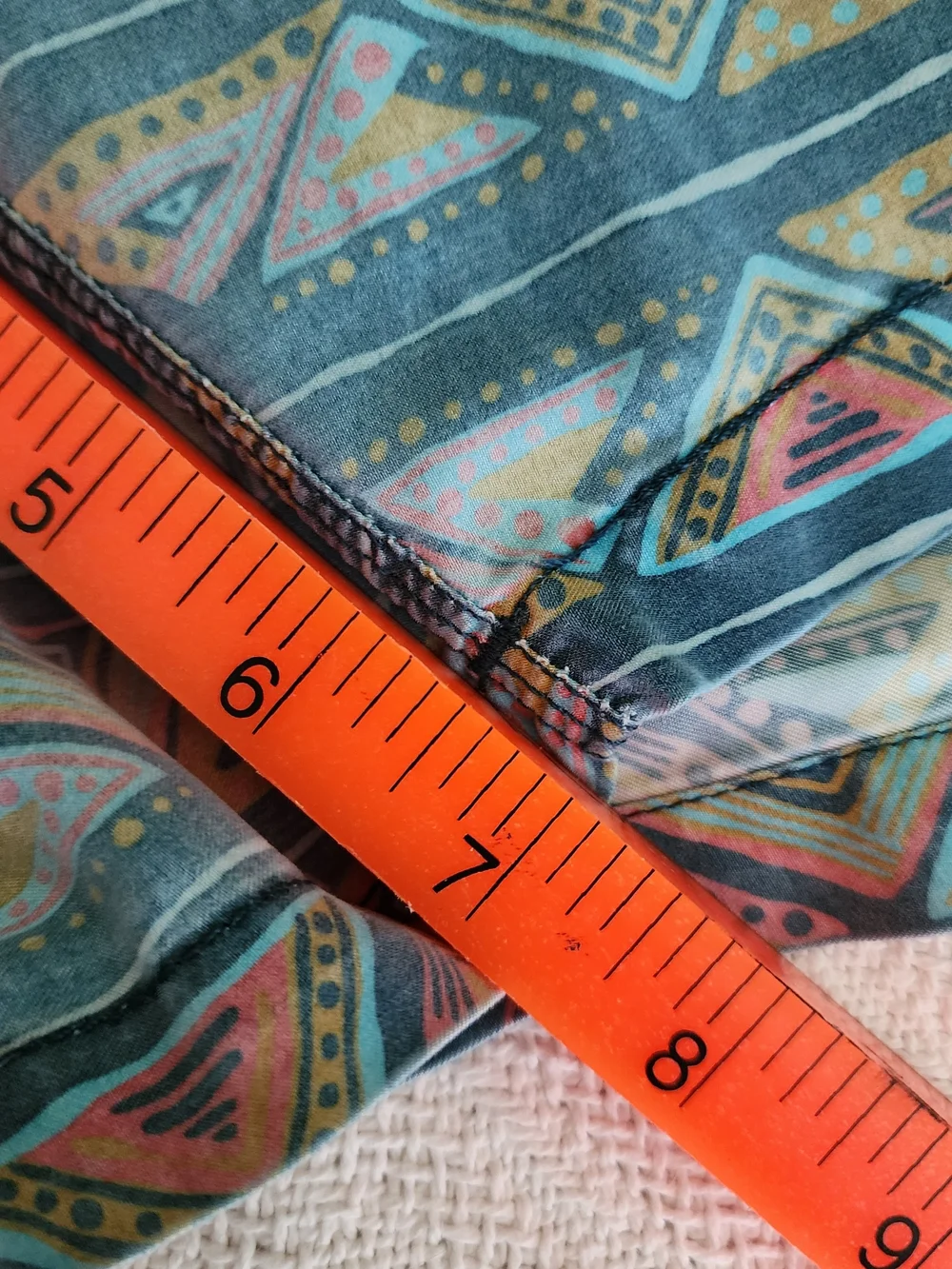 Billabong Recycler Sundays Layback Swim Trunks Blue/Orange Geometric